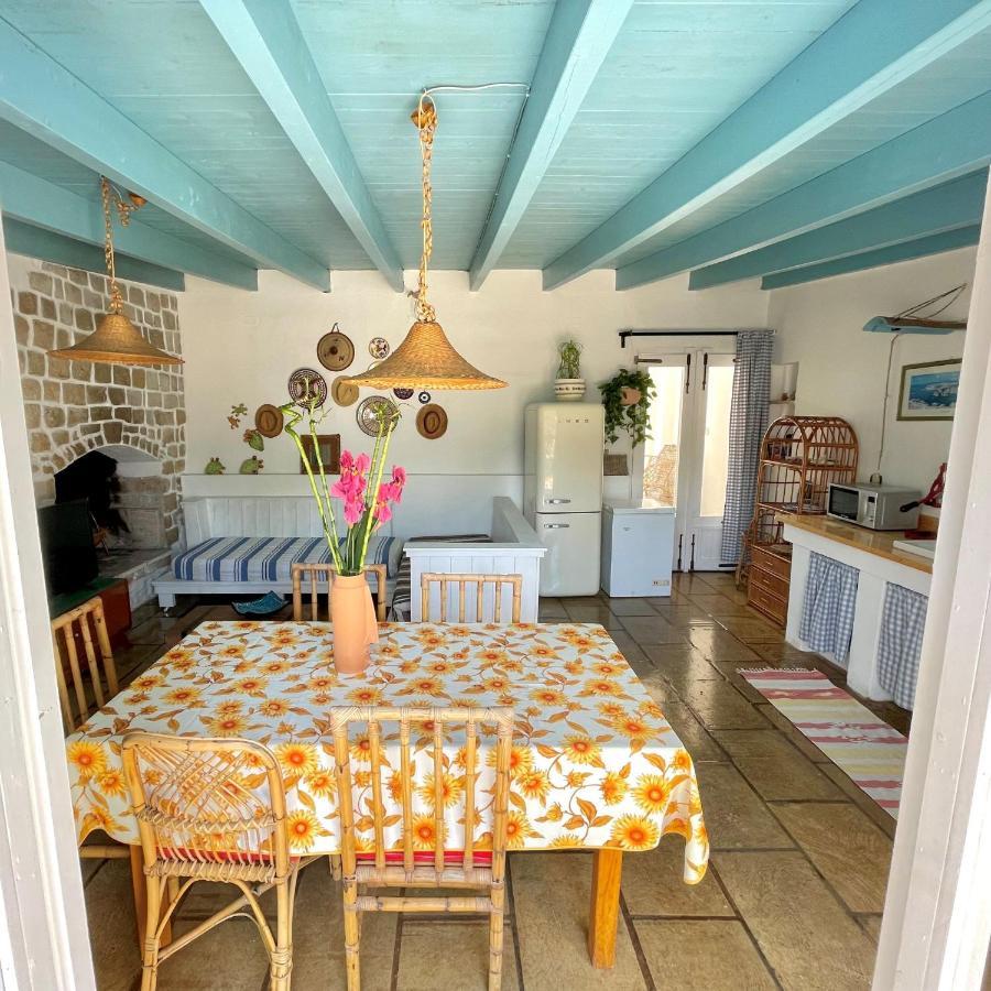Casa Vacanze Capurre "Trulli E Pajare A Due Passi Dal Pizzo" กัลลีโปลี ภายนอก รูปภาพ