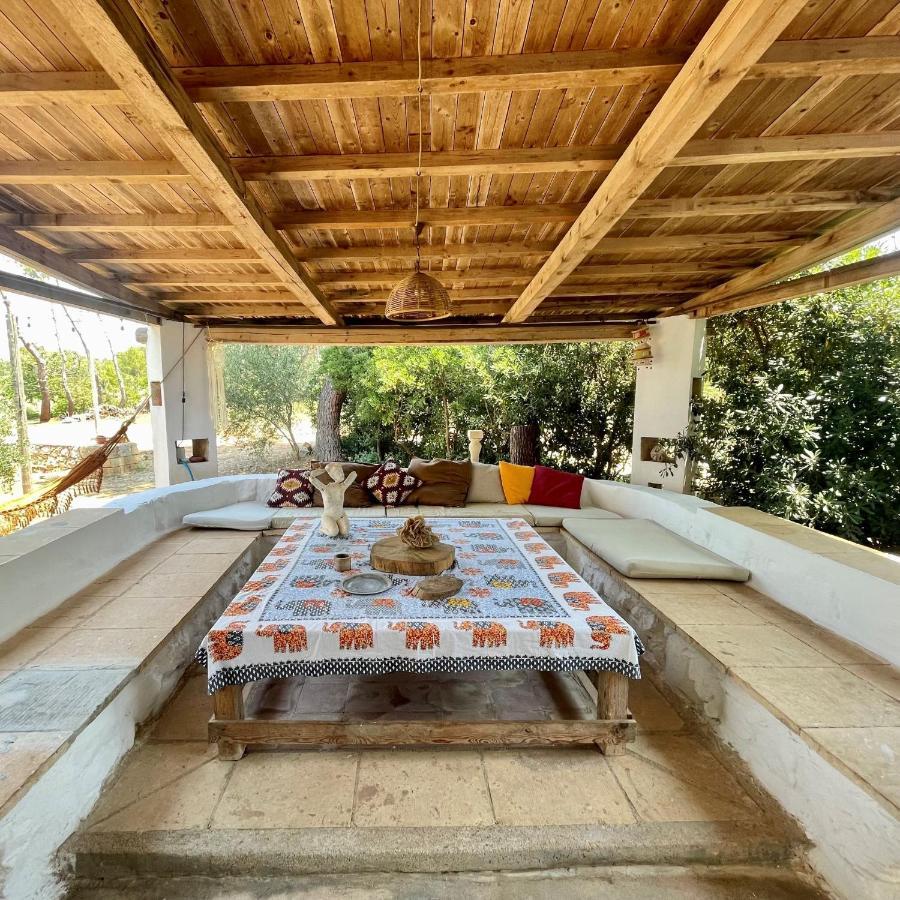 Casa Vacanze Capurre "Trulli E Pajare A Due Passi Dal Pizzo" กัลลีโปลี ภายนอก รูปภาพ